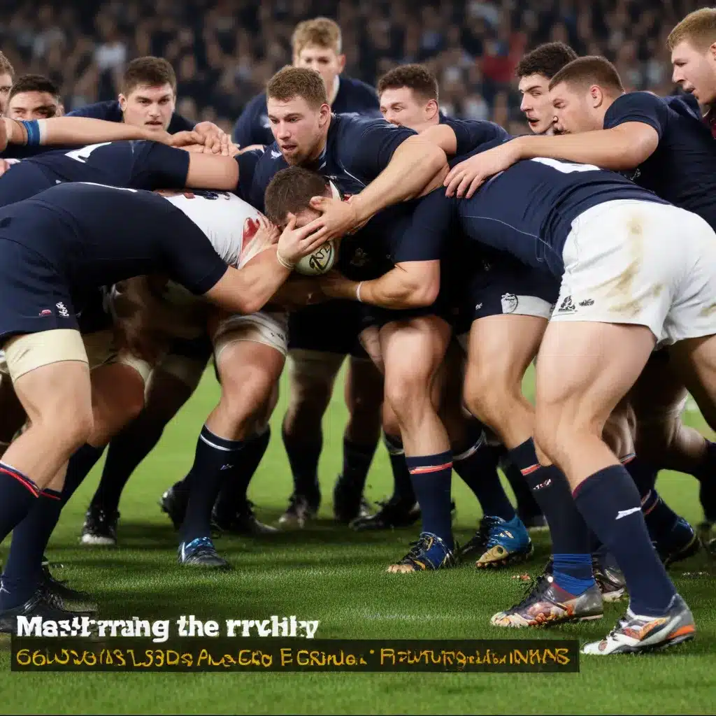 Mastering the Rugby Scrum: Technique, Coordination, and Scrum Dominance