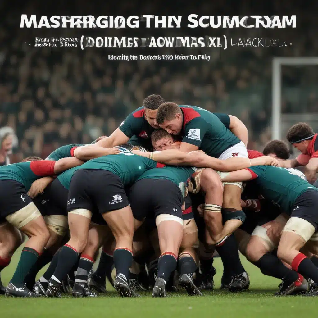 Mastering the Rugby Scrum: Unlocking the Key to Dominant Pack Play Mastering the Rugby Scrum: Unlocking the Key to Dominant Pack Play